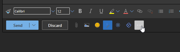 Outlook New Message